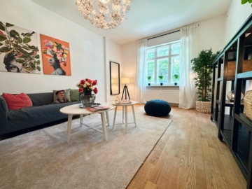 Echte Fotos, provisionsfrei! schöne und bezugsfreie 2-Zimmer-Wohnung mit gepflegtem Innenhof, 12159 Berlin, Erdgeschosswohnung