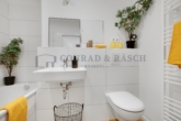 Bezugsfrei & renoviert: 2-Zimmer-Wohnung in Prenzlauer Berg, keine Käuferprovision! - Bad