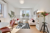 Bezugsfrei & renoviert: 2-Zimmer-Wohnung in Prenzlauer Berg, keine Käuferprovision! - Wohnzimmer